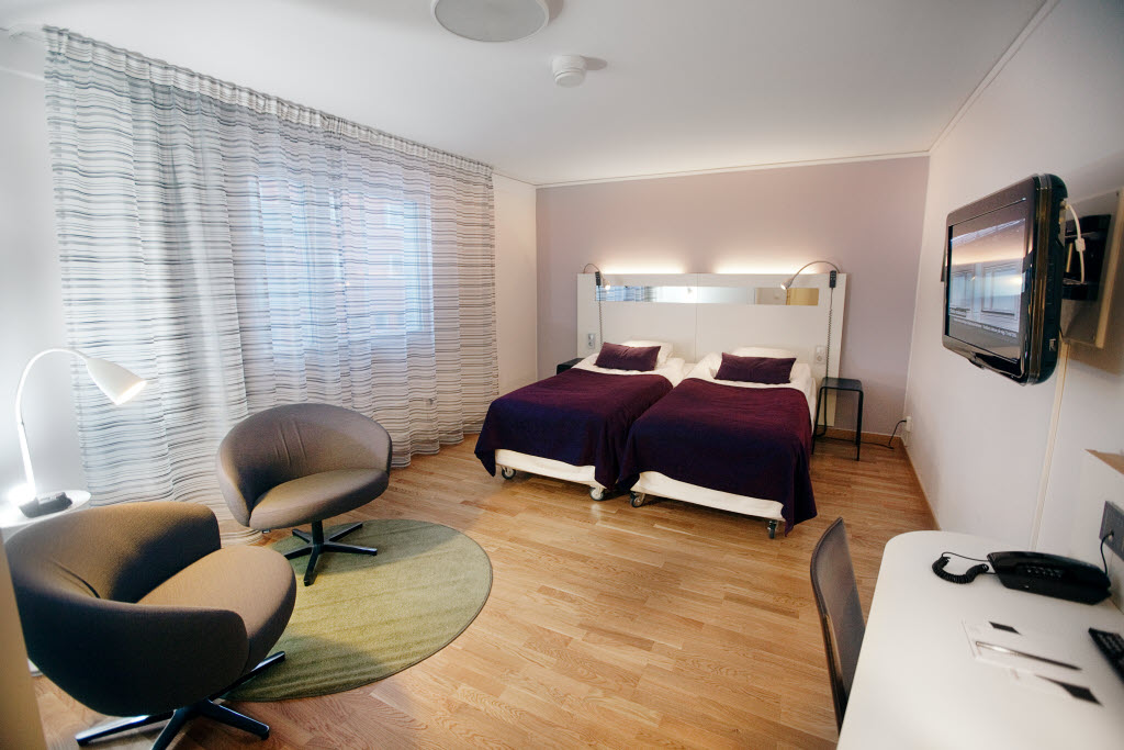 Kuvaoikeudet:: Staffan Claesson, Box 2122 750 02 Uppsala, 0703 - 112250, bild@staffanclaesson.se Uplandia, Twin room, Accessible, accessibility room